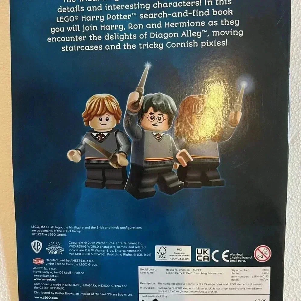 NEW LEGO HARRY POTTER Searching Adventure Activity Book & Mini Figure
